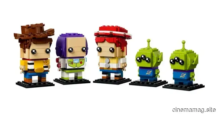 LEGO will be releasing new BrickHeadz sets inspired by Disney's Alice in Wonderland and Toy Story in June.