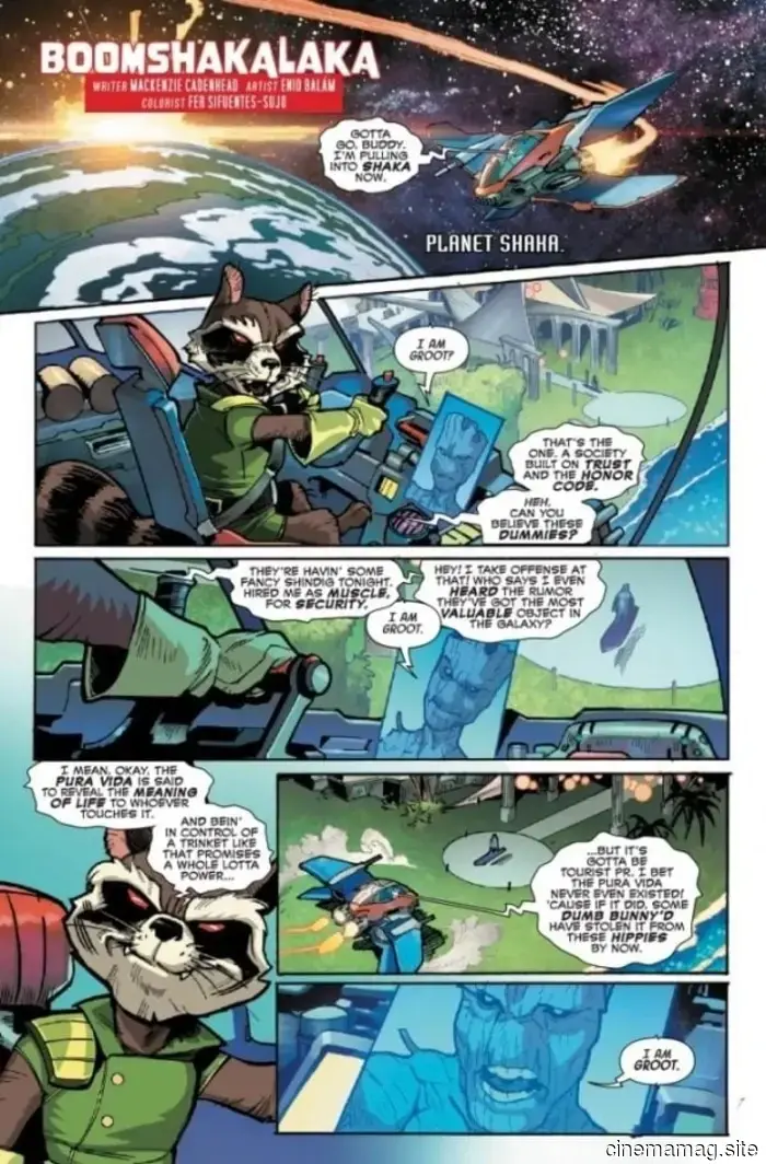 Comic Book Teaser – Rocket Raccoon: Rocket Rewind #1