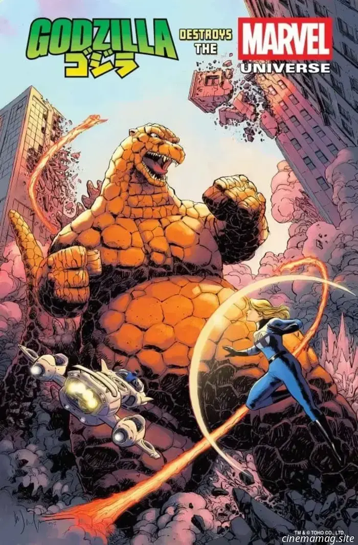 Godzilla Destroys the Marvel Universe #1 - Comic Book Sneak Peek