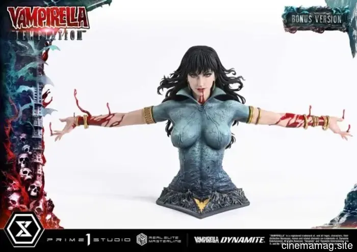 Estatua Vampirella “Tentación” de la línea Real Elite Masterline desatada por Prime 1 Studio