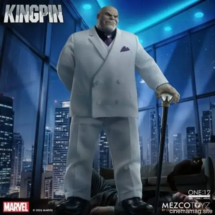 Фигурка Marvel's Kingpin One:12 Collective представлена компанией Mezco Toyz