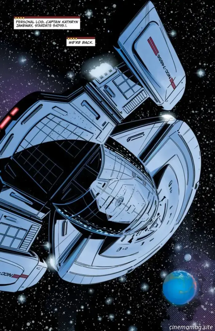 Star Trek: Voyager - Ritorno a casa n. 1 - Anteprima del fumetto