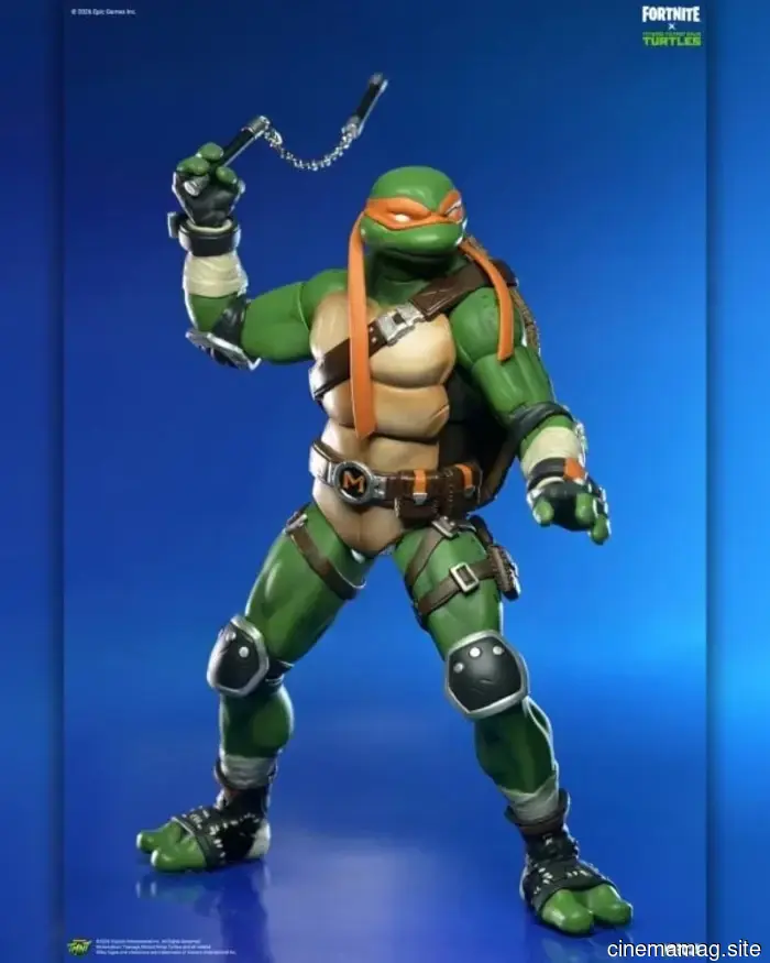 Donatello and Michelangelo are set to be added to NECA's action figure collection that features Fortnite and Teenage Mutant Ninja Turtles.