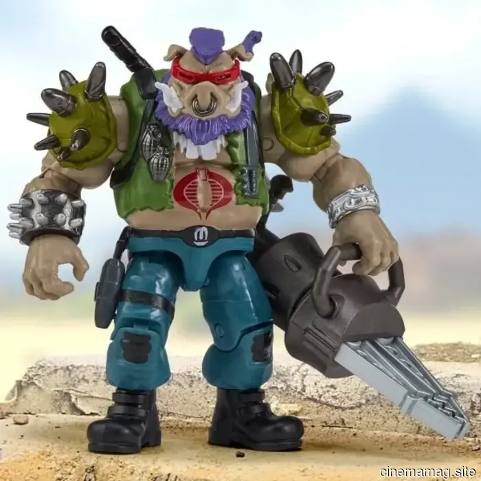 Pre-orders for the Teenage Mutant Ninja Turtles x G.I. Joe crossover action figures have been launched.