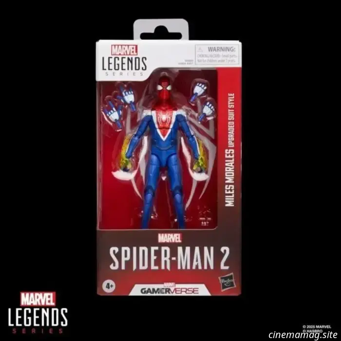 Hasbro presenta las nuevas figuras Marvel Legends Series Spider-Man 2 Gamerverse