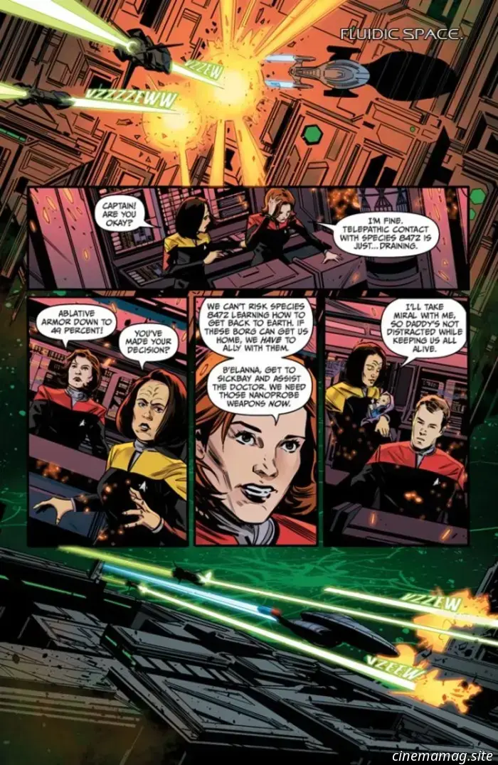 Reseña de cómic – Star Trek: Voyager – Homecoming n.º 4