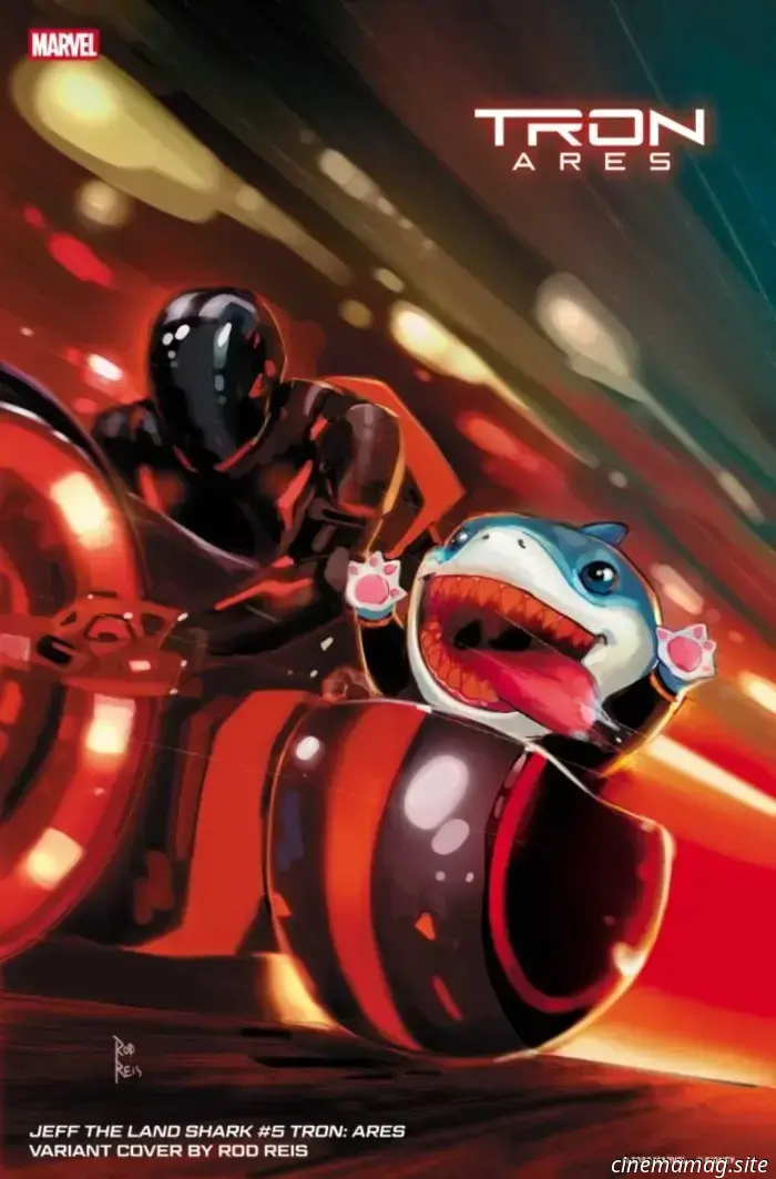 Marvel superheroes make their way into The Grid with variant covers for TRON: Ares.