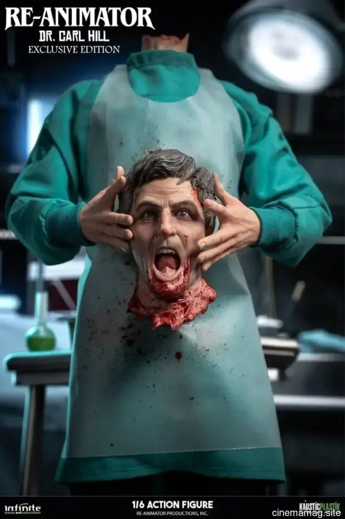 Le figure in scala sesta del Dottor Herbert West e del Dottor Carl Hill Re-Animator sono state ufficialmente svelate.