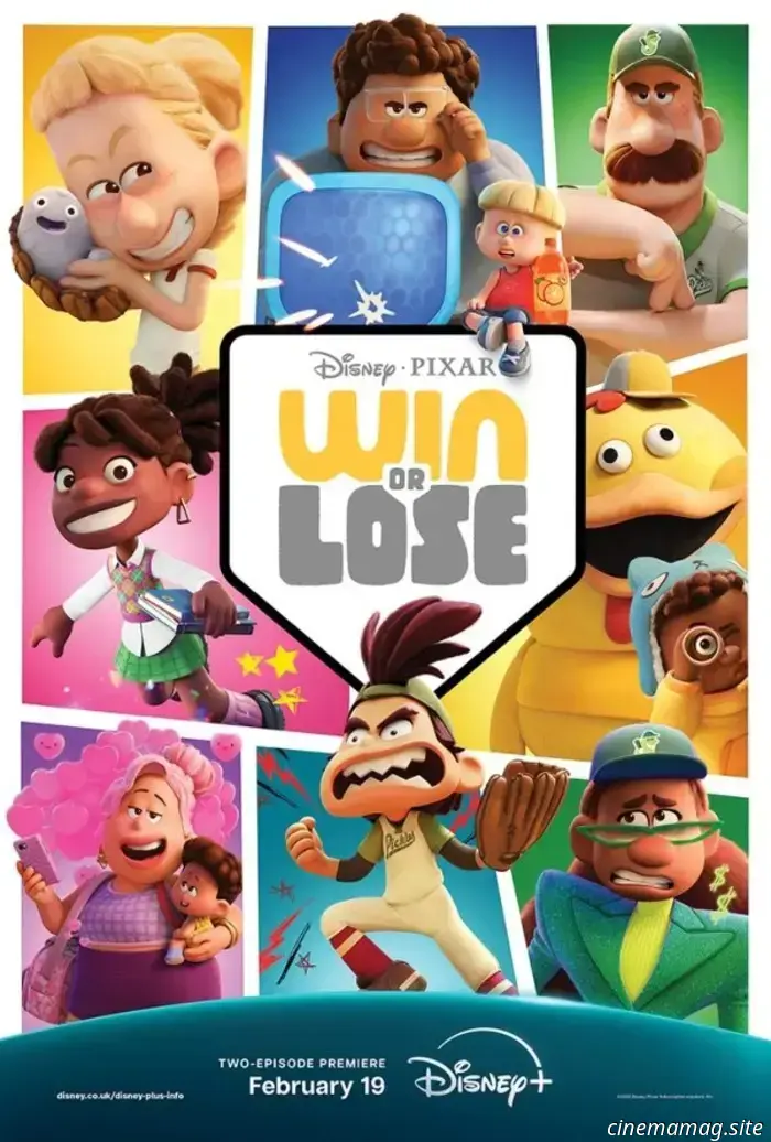 La serie de Pixar para Disney+ Win or Lose recibe un nuevo póster y clips