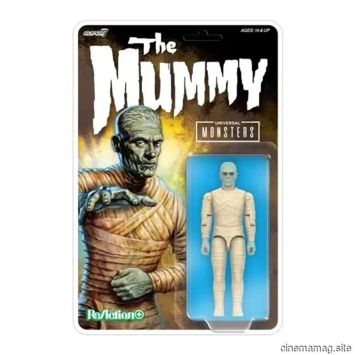 Frankenstein, La Sposa di Frankenstein e La Mummia si uniscono alla linea di figure ReAction+ dei Mostri Universali di Super7.