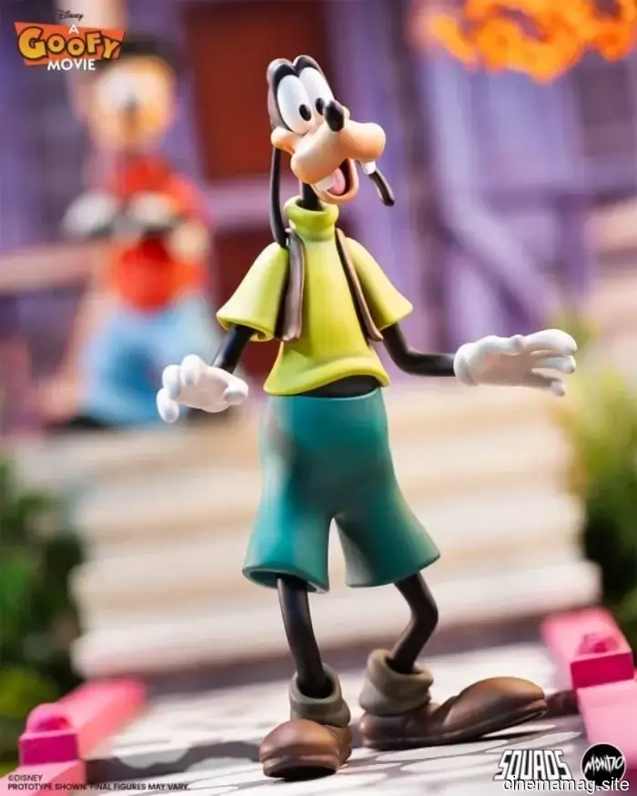 Mondo svela il set di figure Powerline, Max e Goofy di A Goofy Movie