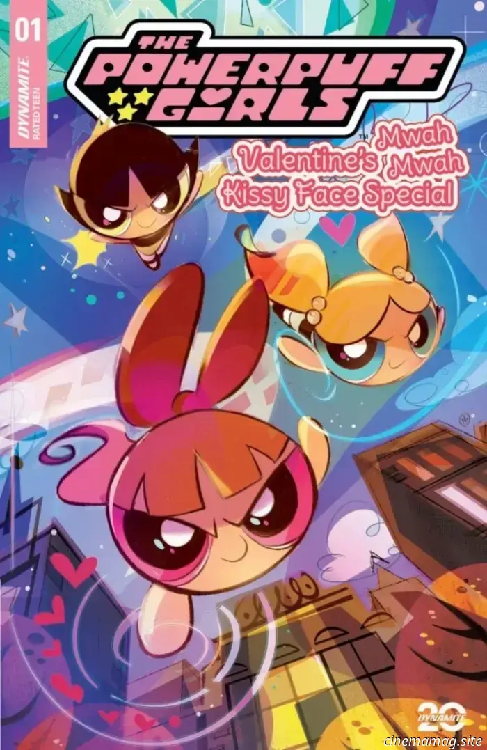 The Powerpuff Girls Valentine's Mwah Mwah Kissy Face Special #1 - Avance de cómic