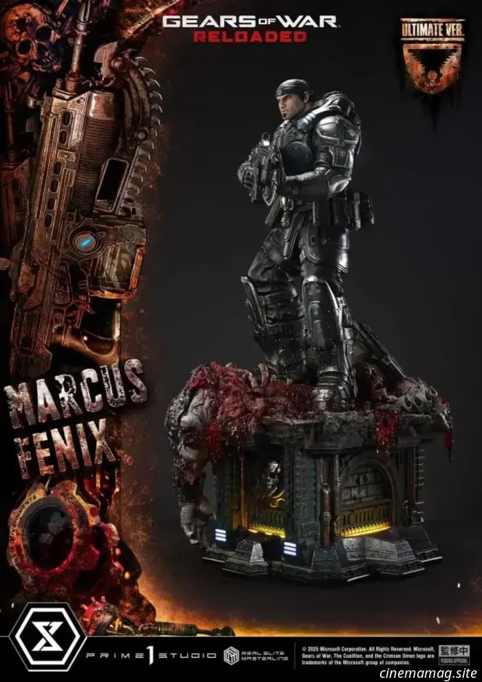Gears of War: Reloaded: la statua da collezione Marcus Fenix Real Elite Masterline svelata da Prime 1 Studio