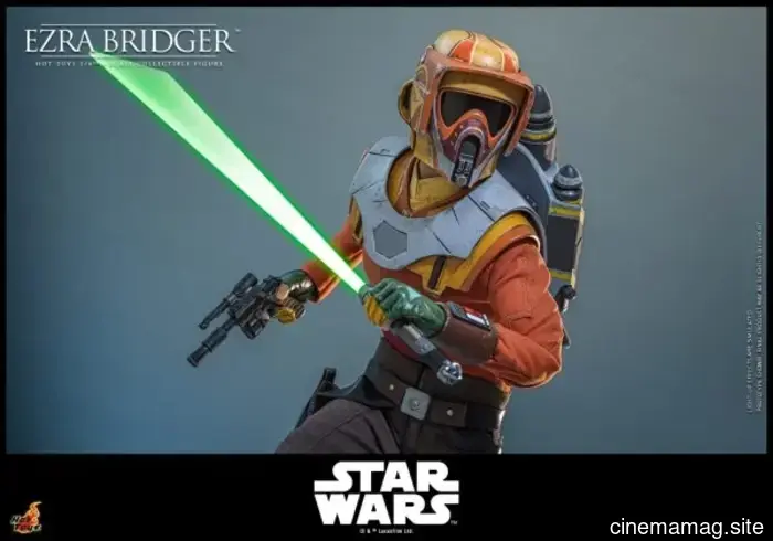 Hot Toys has released new sixth scale figures of Sabine Wren and Ezra Bridger from Star Wars Rebels.