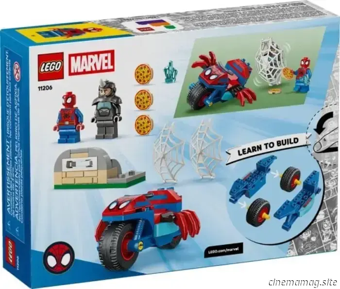 Revelados los sets de LEGO Marvel Spidey and His Amazing Friends para el invierno de 2026