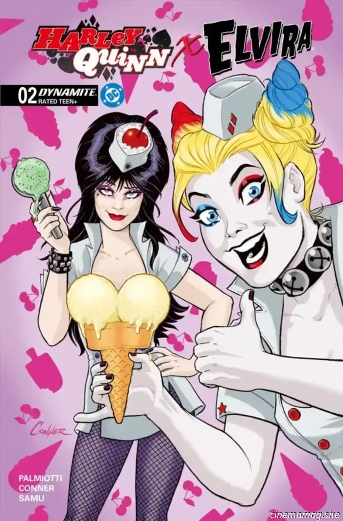 Echa un vistazo a Harley Quinn X Elvira #2 con una vista previa exclusiva