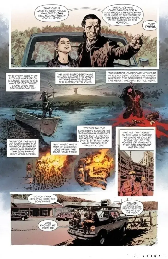 Preview of Comic Book – Black Tower: The Raven Conspiracy #1