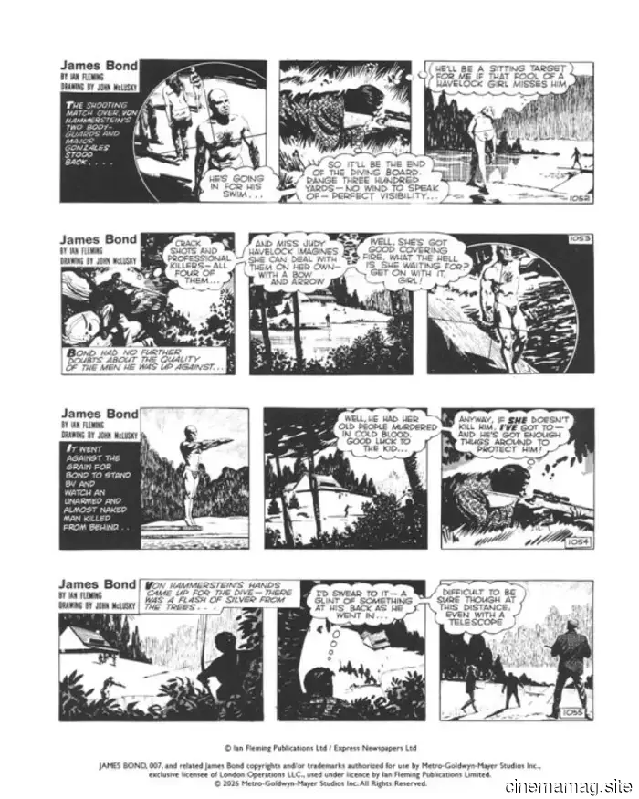 The James Bond Signature Comic Strip Collection by Ian Fleming is set to launch in 2027.