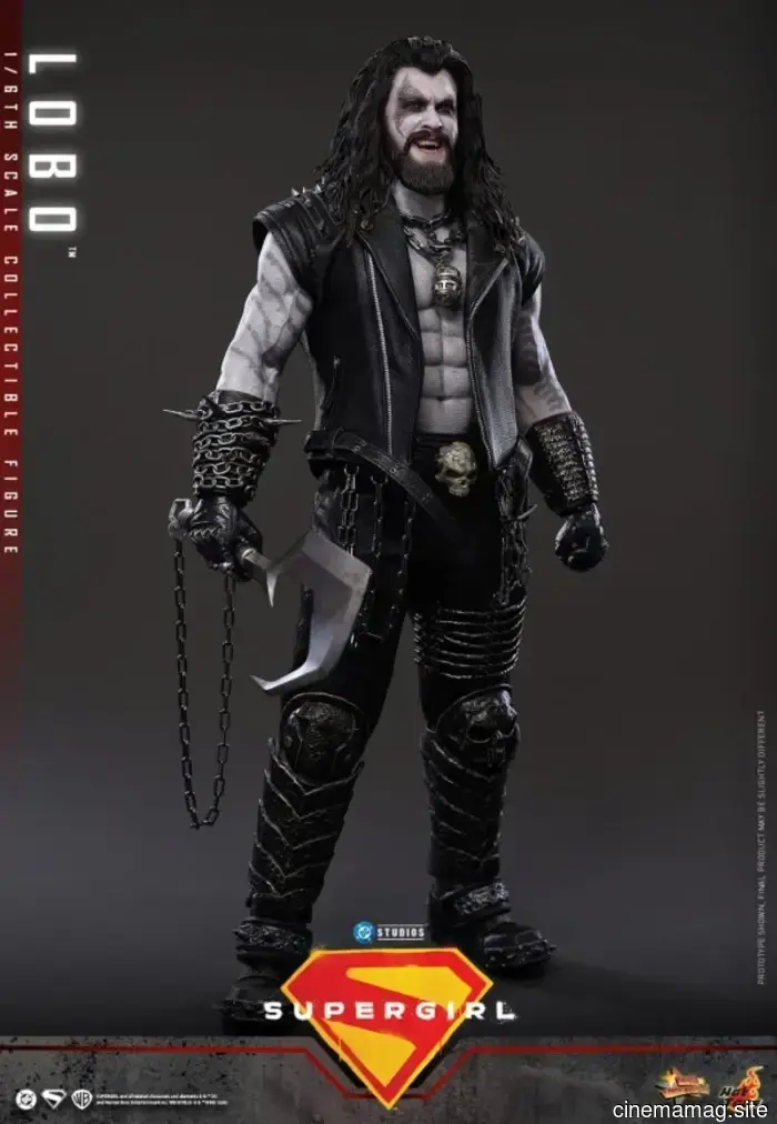 Lobo adds to Hot Toys' Supergirl movie collection with a sixth-scale action figure.