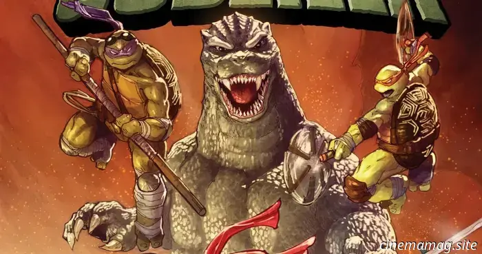 Annunciata da IDW una serie crossover tra Teenage Mutant Ninja Turtles e Godzilla