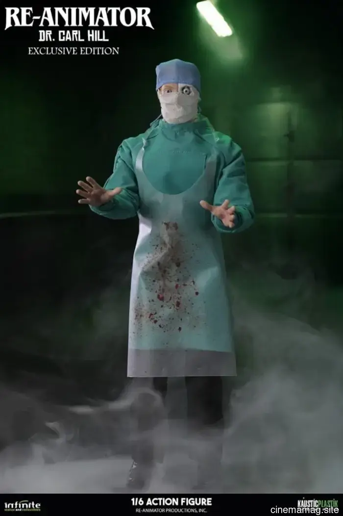 Le figure in scala sesta del Dottor Herbert West e del Dottor Carl Hill Re-Animator sono state ufficialmente svelate.