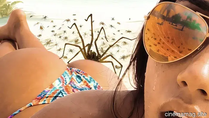 Influencers vs. spiders in the trailer for the horror-comedy Spider Island.