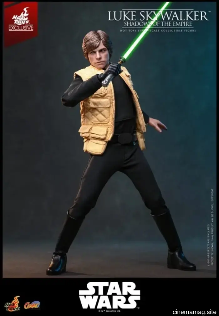 Luke Skywalker from Shadows of the Empire is now a part of Hot Toys' sixth scale action figure collection from Star Wars.