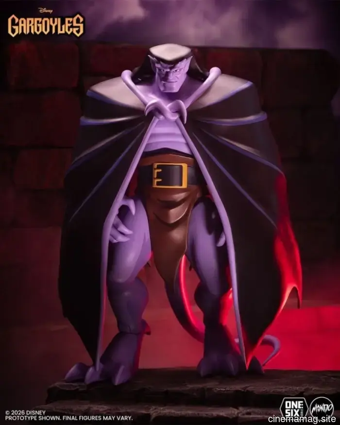 Mondo presenta la figura de Gárgolas Goliath a escala sexta.