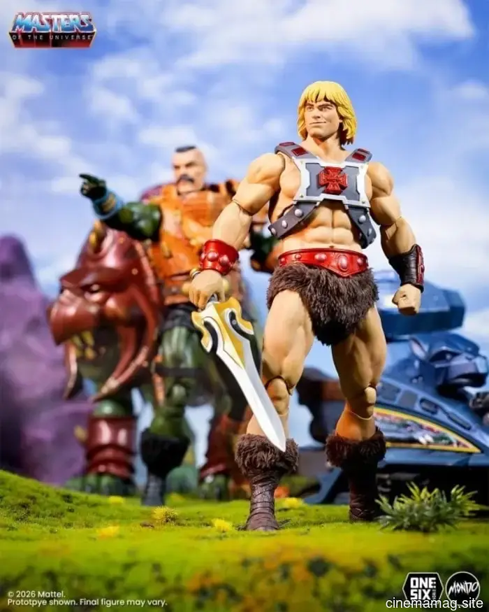 Mondo porta He-Man 2.0 nella sua collezione di figure in scala sesta di Masters of the Universe