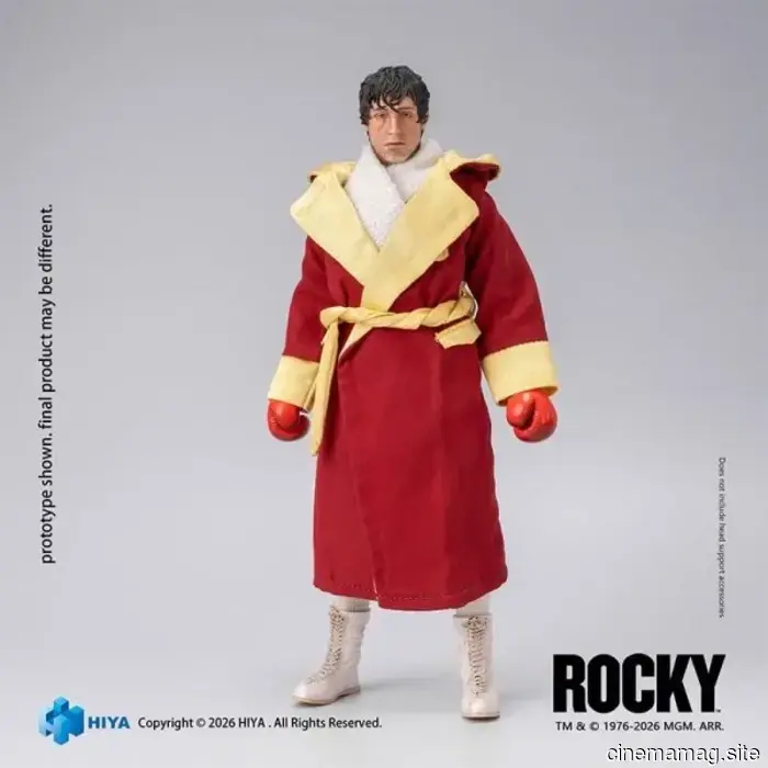 Hiya Toys revela la figura de acción Rocky Exquisite Super Series