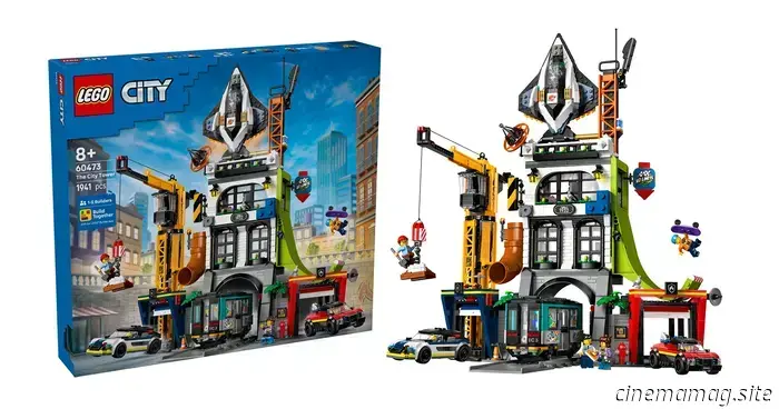 The LEGO City set featuring the City Tower is set to be released in June.
