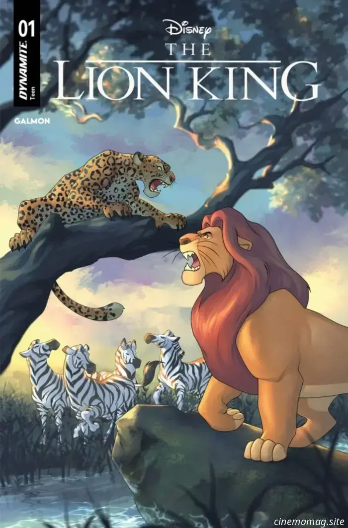Dynamite Entertainment is set to launch a new comic series based on Disney's The Lion King.