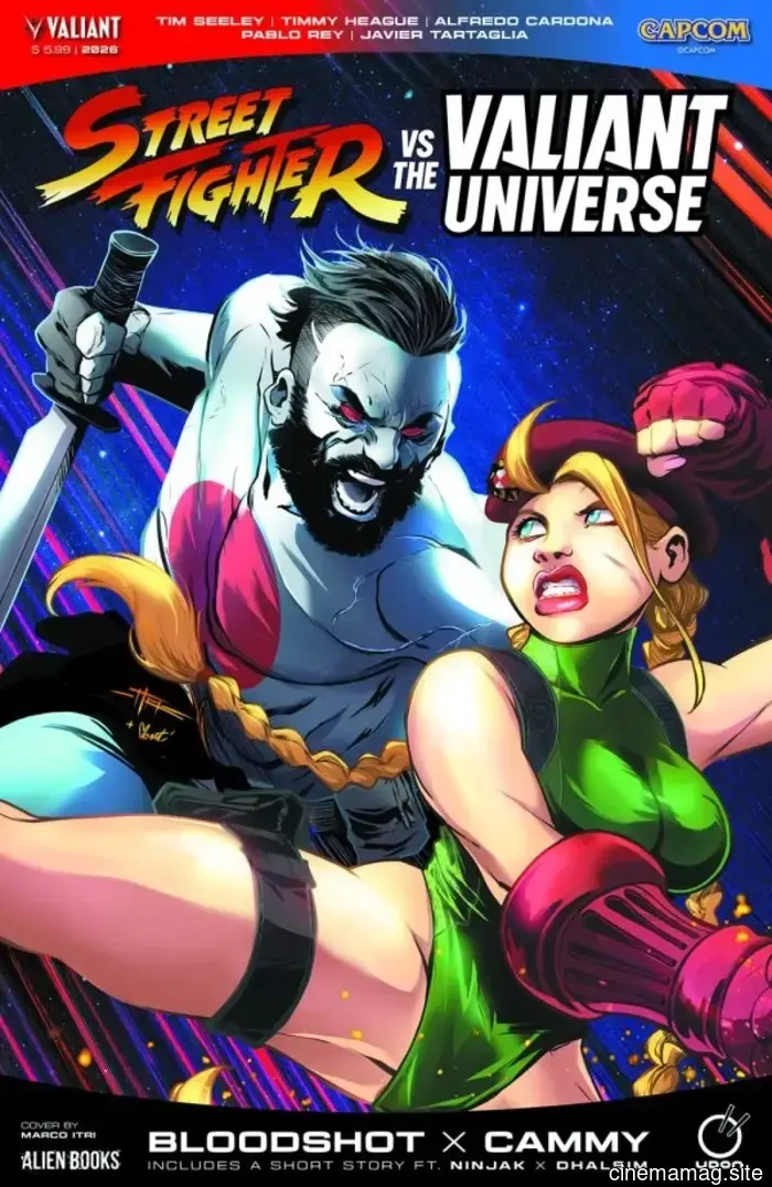 Cammy combatterà Bloodshot nel crossover di Street Fighter vs. The Valiant Universe