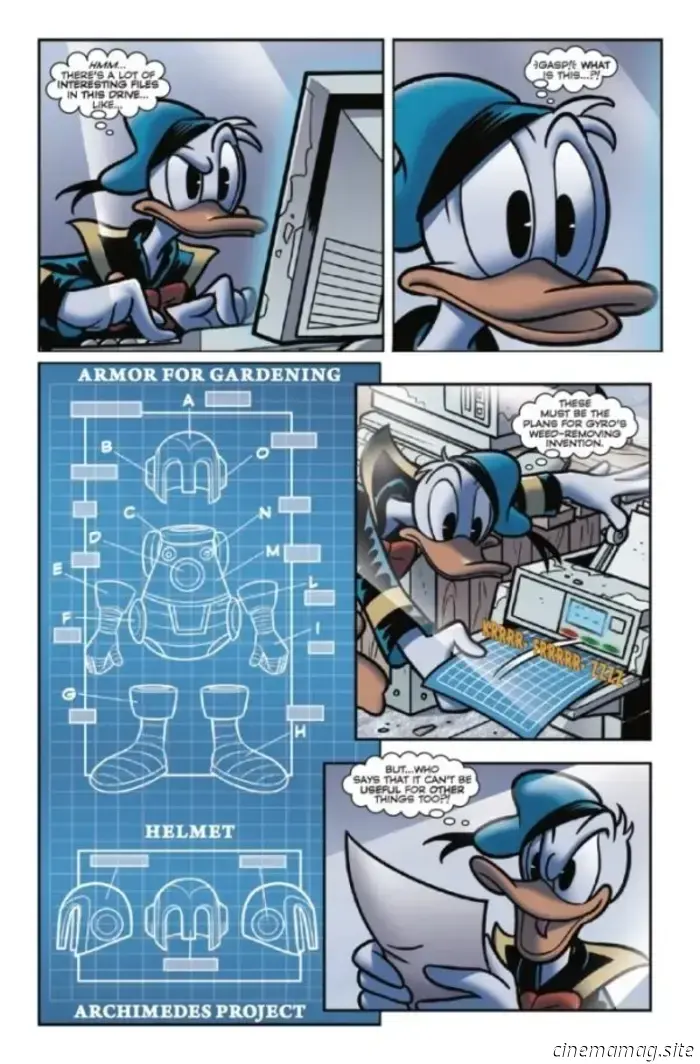 Marvel & Disney: What If…? Donald Duck Became Iron Man #1 - Comic Book Sneak Peek
