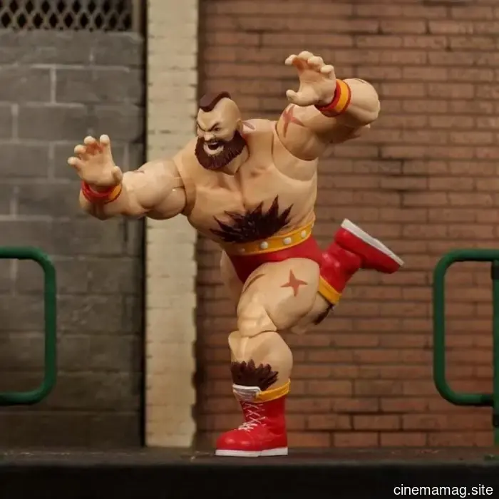 Jada Toys is set to release an action figure of Zangief from Ultra Street Fighter II: The Final Challengers.