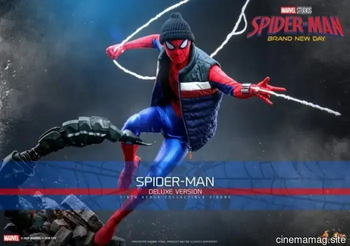 Spider-Man: Brand New Day figura de sexta escala presentada por Hot Toys
