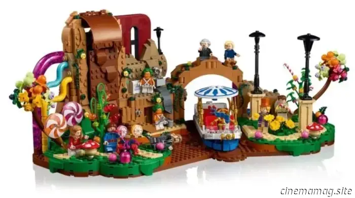 El set clásico de la película LEGO Ideas Willy Wonka & the Chocolate Factory se lanzará en septiembre.