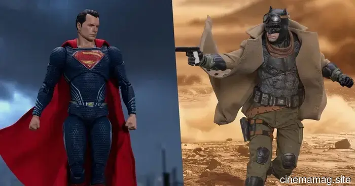 Beast Kingdom svela le nuove figure Dynamic 8ction Heroes di Batman v Superman: Dawn of Justice Knightmare Batman e Superman
