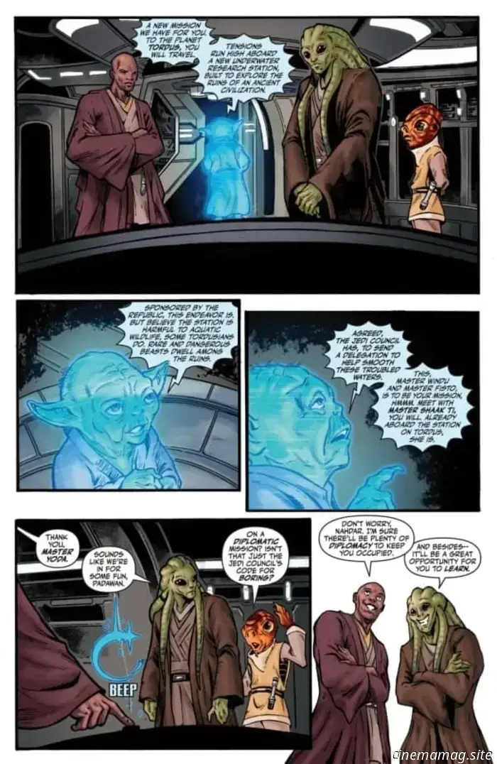 Historias del espacio profundo: mareas de terror #1 - Avance del cómic
