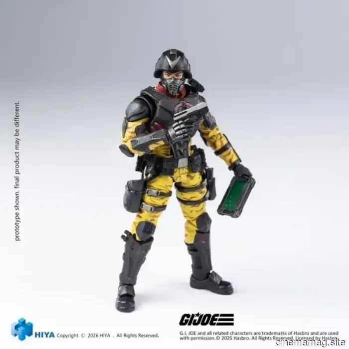 Hiya Toys has revealed the G.I. Joe Python Patrol Cobra Officer action figure from the Exquisite Basic Series.