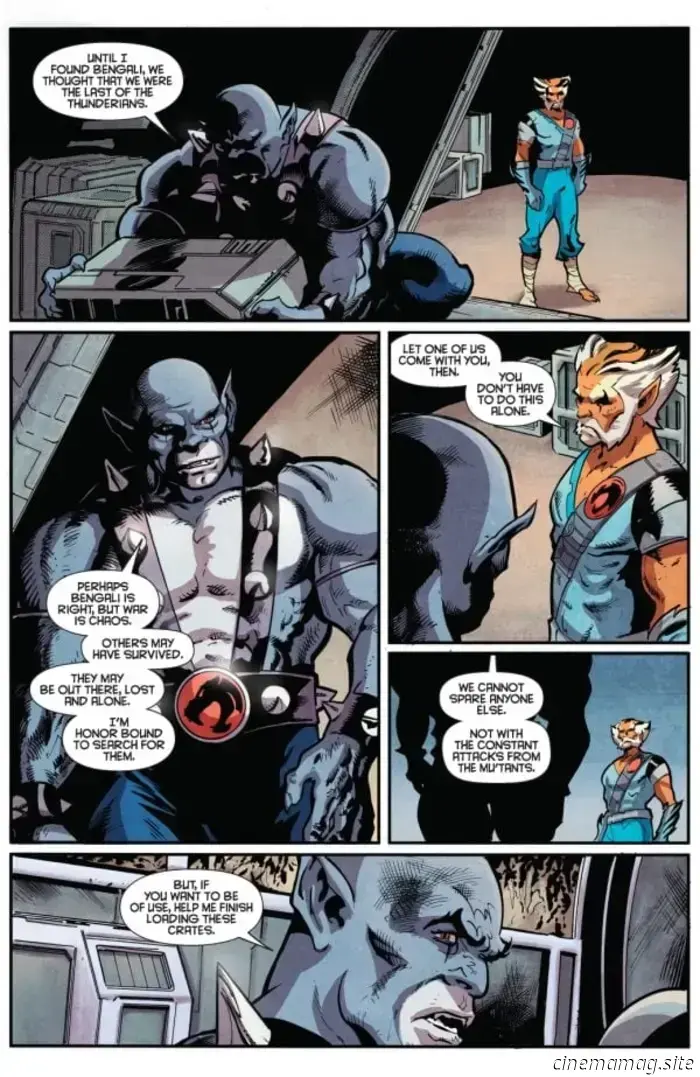 Comic Book Sneak Peek – ThunderCats: Panthro #1