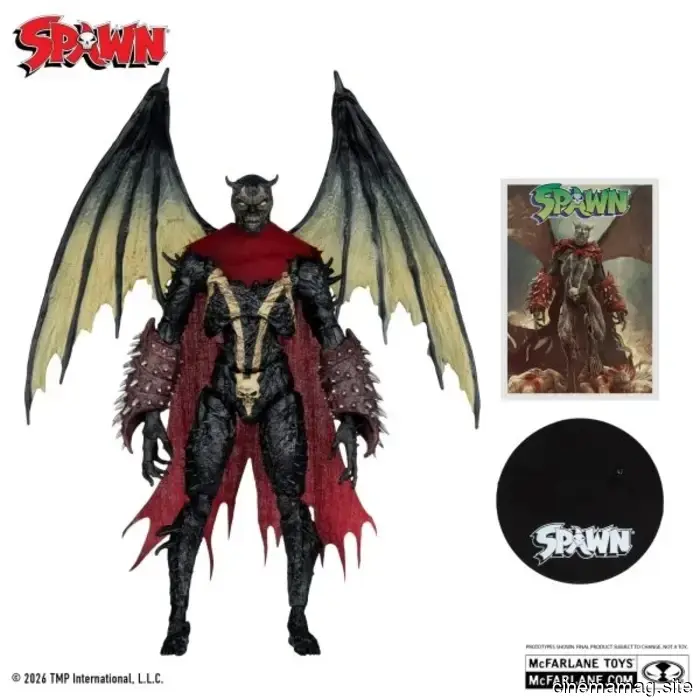 McFarlane Toys lanza las figuras de acción Nightmare Spawn, Wings of Redemption y Curse of the Spawn.