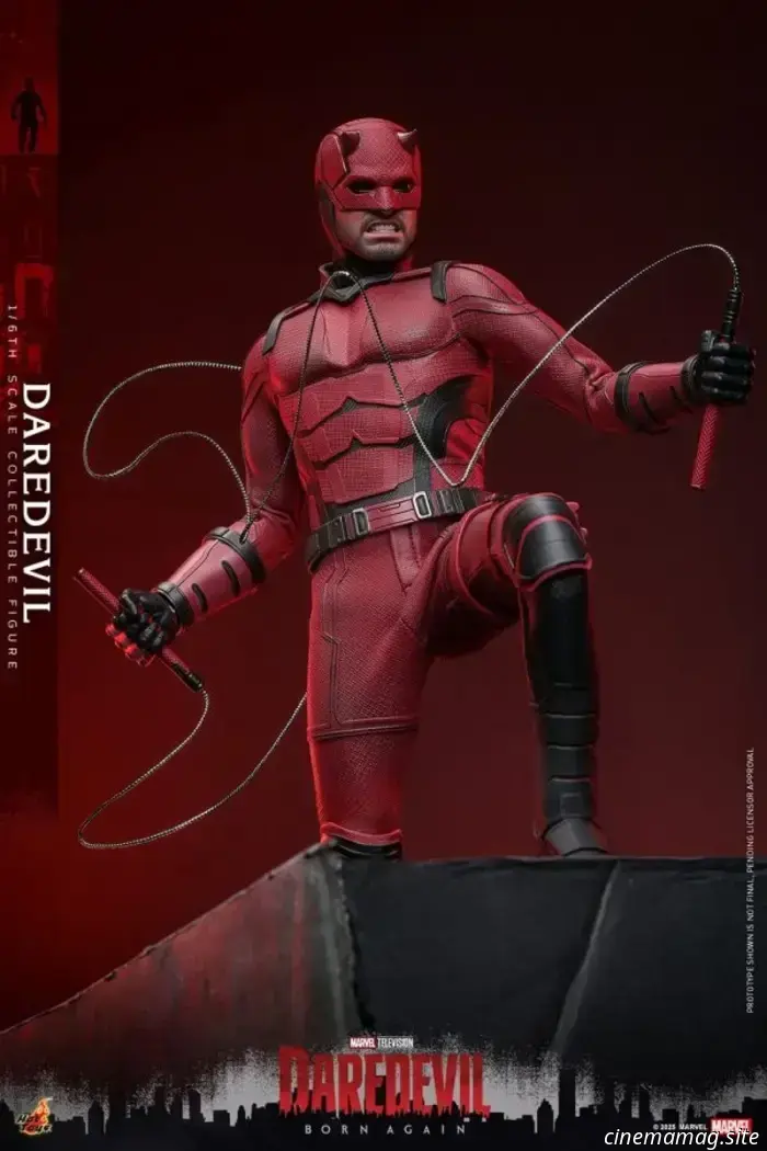 Hot Toys reveals a new sixth scale figure of Daredevil from Marvel's Daredevil: Born Again.