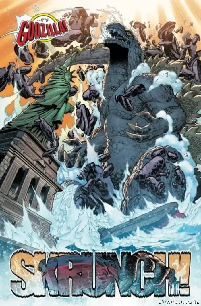Godzilla Destroys the Marvel Universe #1 - Comic Book Sneak Peek