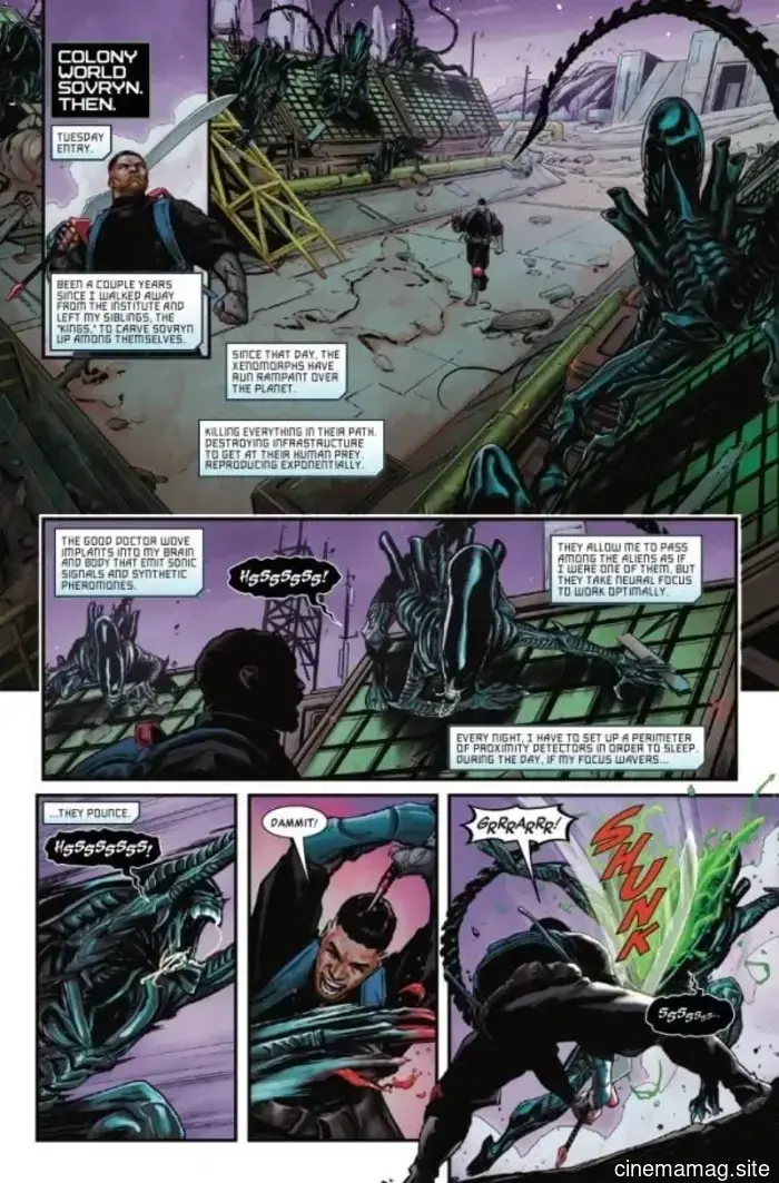 Comic Book Sneak Peek – Alien: King Killer #5