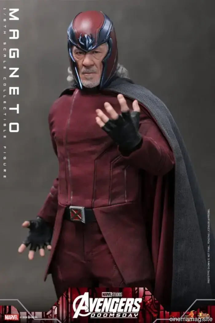 Hot Toys introduces the sixth scale figure of Magneto from Avengers: Doomsday.