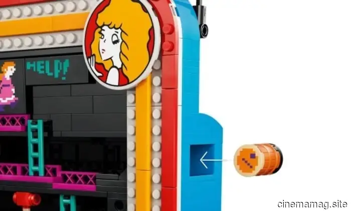 The LEGO Donkey Kong Arcade set is set to launch in August.