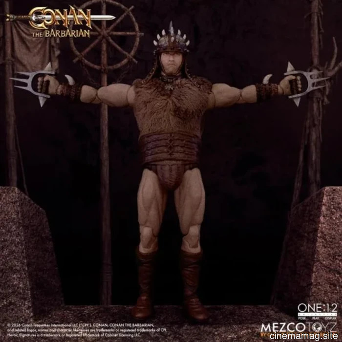 Mezco Toyz svela Conan il Barbaro (Edizione Pit Fighter) figura d'azione One:12 Collective
