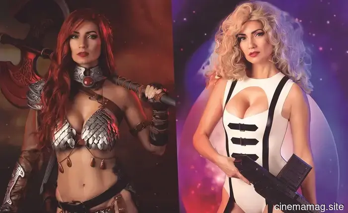 Obtén un primer vistazo a Red Sonja / Barbarella #1 con un adelanto exclusivo.