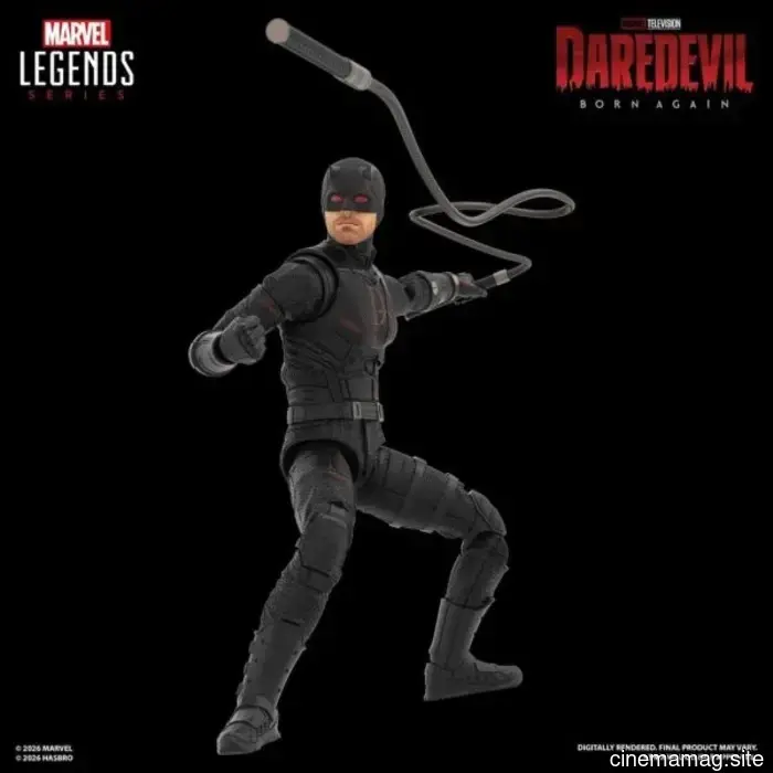Hasbro has revealed the Daredevil: Born Again Marvel Legends Series 2-pack featuring Daredevil and Jessica Jones.